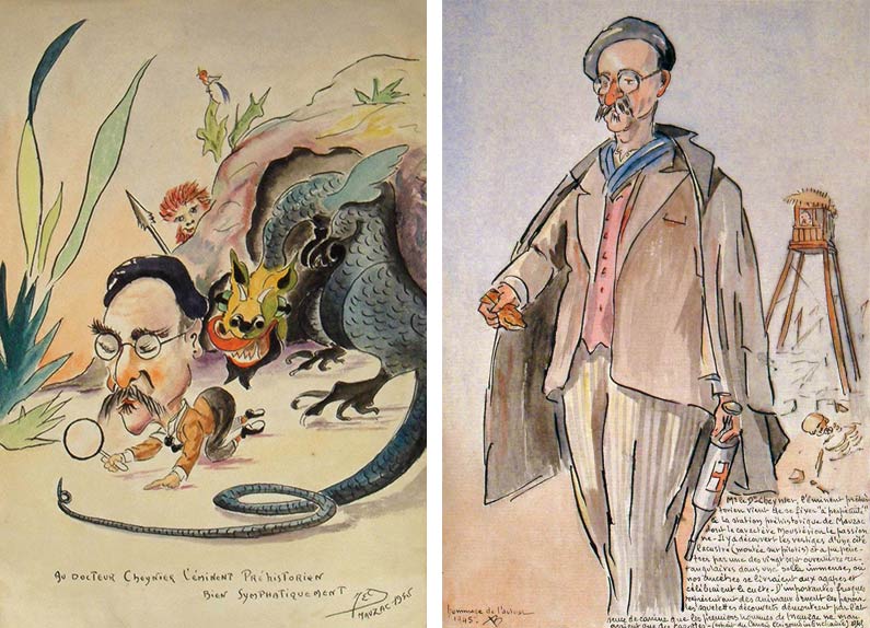 Je remercie Thomas Laval, biographe du Dr Cheynier (biographie à paraître) de m’avoir communiqué les aquarelles du camp de Mauzac, ainsi que les ayants droit pour leur autorisation de publication.