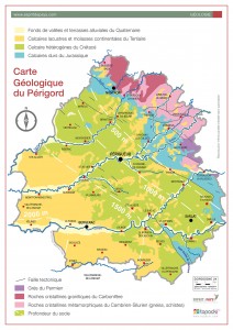 La géologie de Dordogne-Périgord