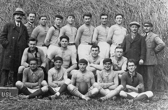 US Lalinde : équipe de rugby 1920