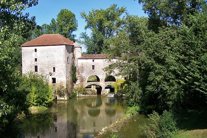 Moulin de Loubens, en Gironde, sur le Dropt
