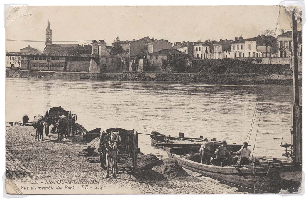 Les gens de la Rivière : des bateliers aux quais de Sainte-Foy-la-Grande – Cliquez pour agrandir