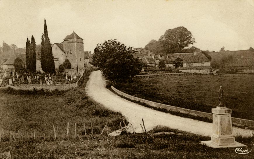 Le chemin de grande circulation n° 27 traversait le village de Liorac en Périgord