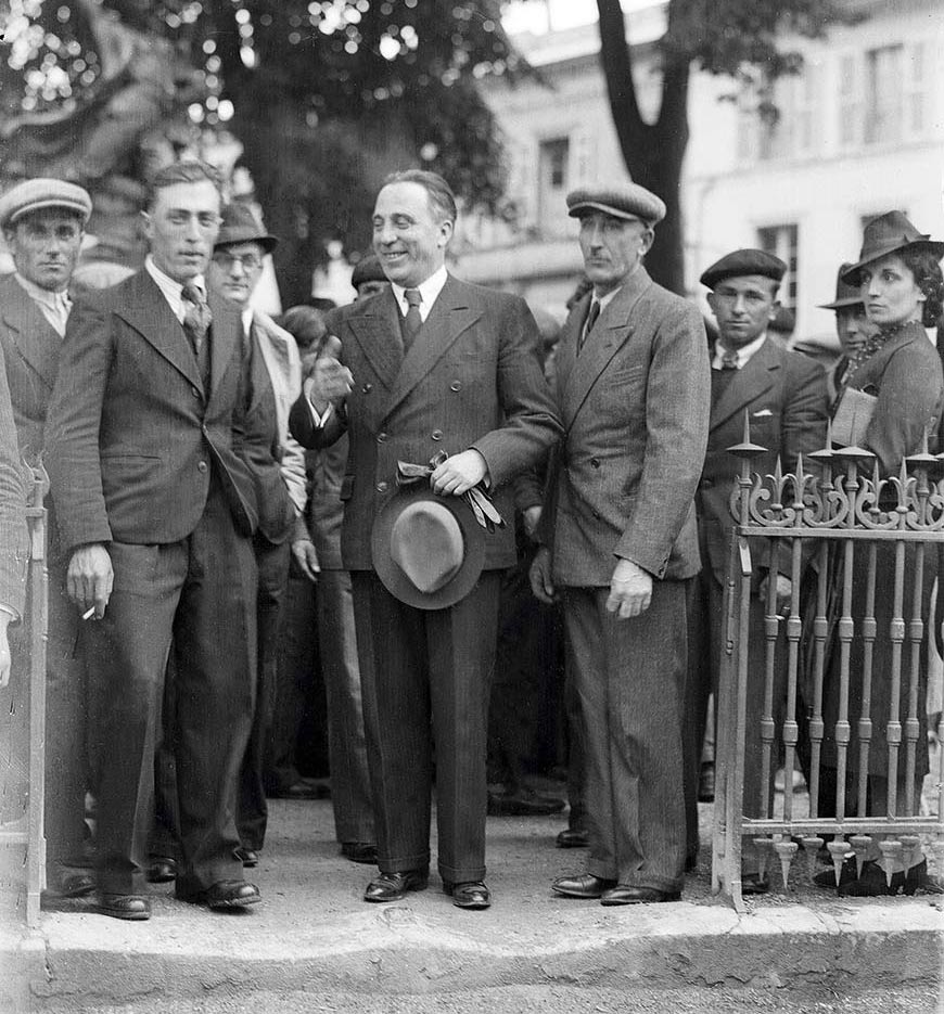 Sante Garibaldi à Bergerac en 1939